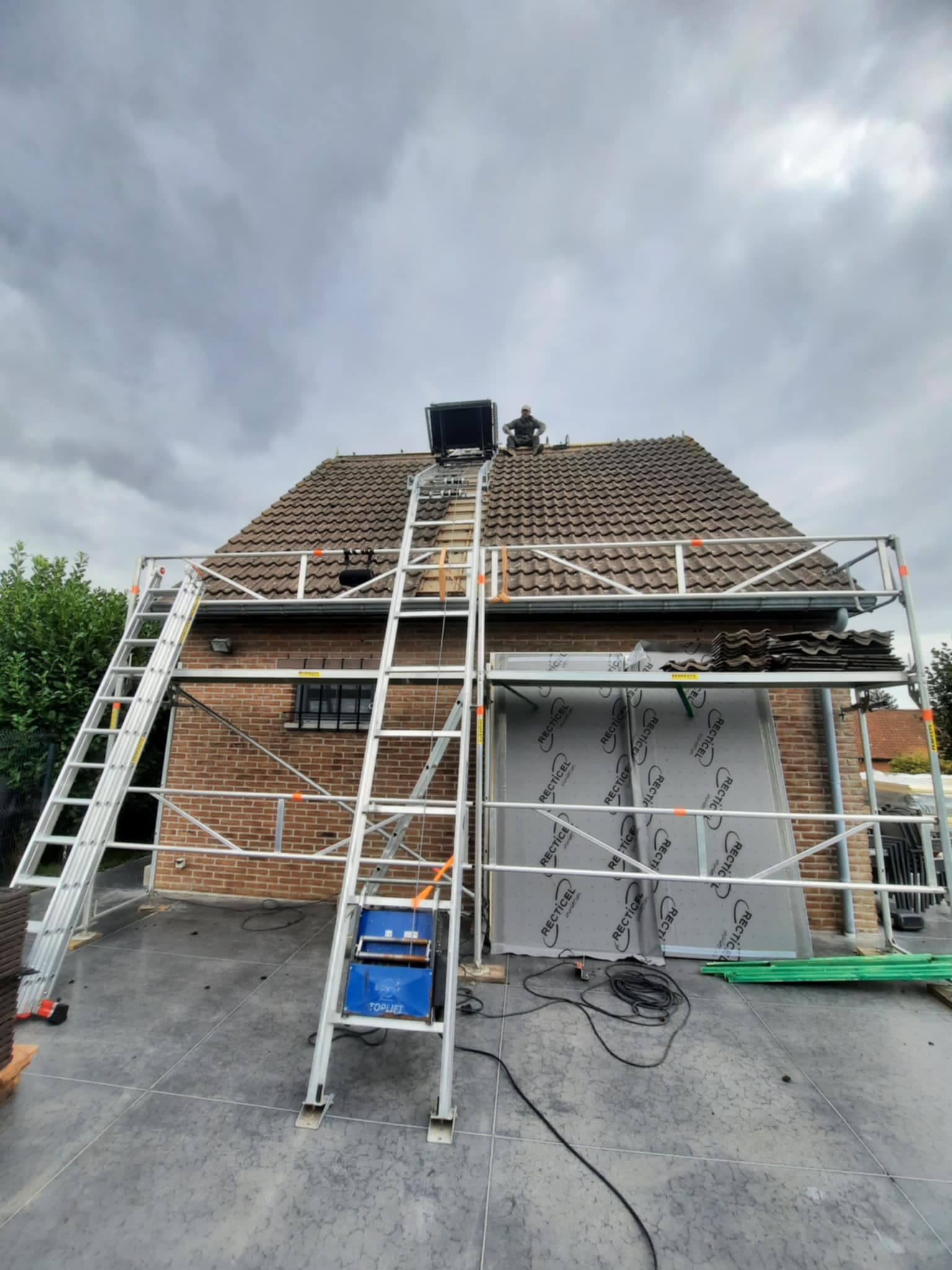 Installation chauffage et toiture